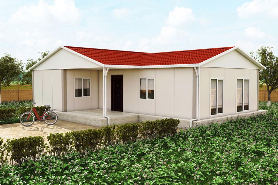 93 m² Prefabrik Ev — Evora prefabrik ev modeli