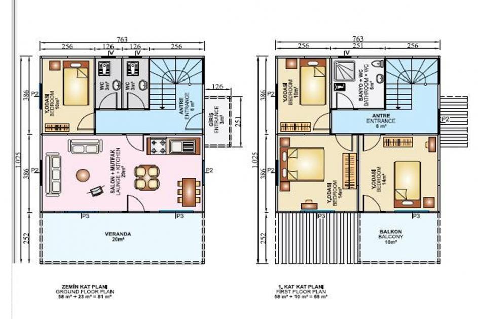 149 m² Dubleks Prefabrik Ev prefabrik ev fotoğrafı 2