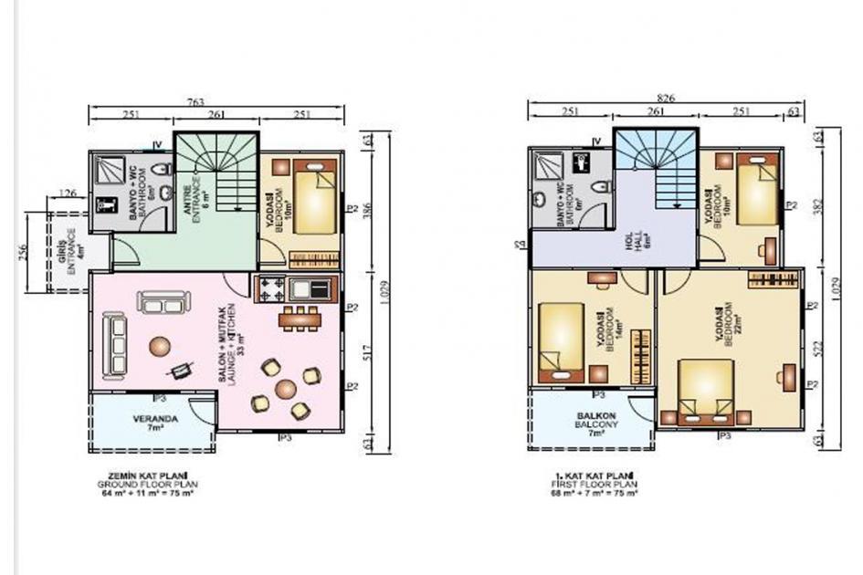 150 m² Dubleks Prefabrik Ev prefabrik ev fotoğrafı 2