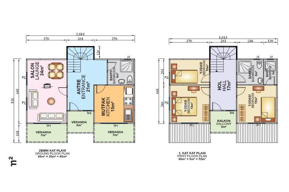 158 m² Dubleks Prefabrik Ev prefabrik ev fotoğrafı 2